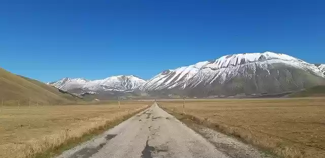 Free download Umbria Valle Castelluccio -  free photo or picture to be edited with GIMP online image editor