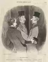 Free download Un chapeau neuf, plate 45 from the series Les beaux jours de la vie, published in Le Charivari free photo or picture to be edited with GIMP online image editor