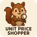 Unit Price Shopper  screen for extension Chrome web store in OffiDocs Chromium