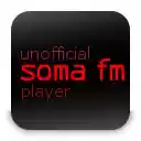 Unofficial soma fm player  screen for extension Chrome web store in OffiDocs Chromium