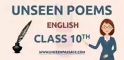 Free download Unseen Poem For Class 10 In English free photo or picture to be edited with GIMP online image editor