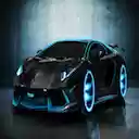 UPDATED TRON Lamborghini Aventador  screen for extension Chrome web store in OffiDocs Chromium
