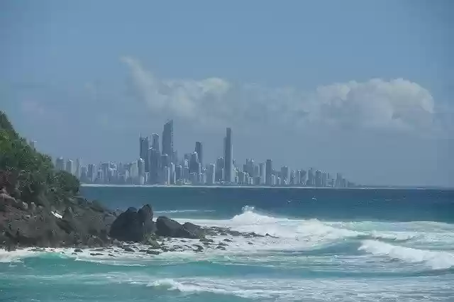 Free download Urban Skyline Distant -  free photo or picture to be edited with GIMP online image editor