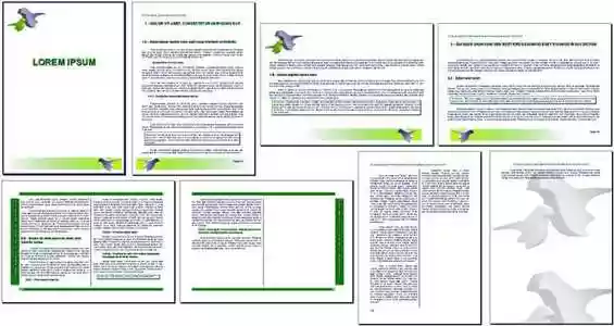 Writer DOC, XLS 또는 PPT 템플릿에서 페이지 스타일을 사용하여 무료로 다운로드 LibreOffice 온라인 또는 온라인 OpenOffice Desktop으로 무료로 편집 가능