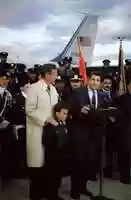 Free download U.S. President George Herbert Walker Bush at Newark Airport, September 30, 1992.Ghwbush 9 30 92h free photo or picture to be edited with GIMP online image editor