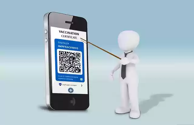Free download vaccination certificate smartphone free picture to be edited with GIMP free online image editor