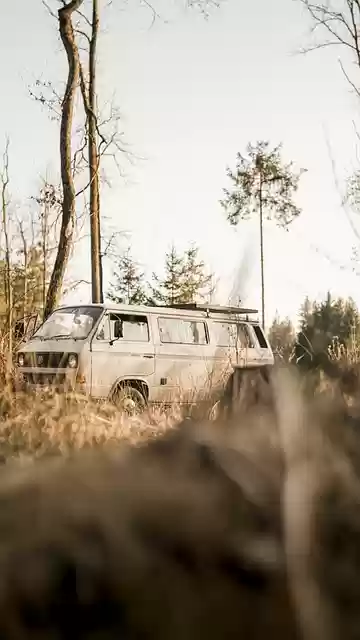 Free download van box car auto mobile home vwt3 free picture to be edited with GIMP free online image editor