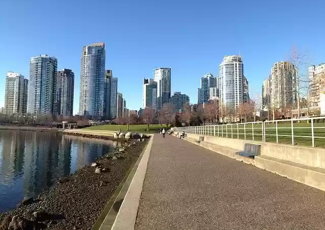 Free download Vancouver Skyline Water -  free photo or picture to be edited with GIMP online image editor