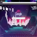 Vaporwave Aesthetic Theme  screen for extension Chrome web store in OffiDocs Chromium