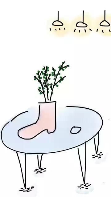 Free download Vase Table Lights Shoe -  free illustration to be edited with GIMP free online image editor