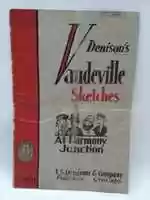 Free download Vaudeville Sketches Booklet 1917 free photo or picture to be edited with GIMP online image editor
