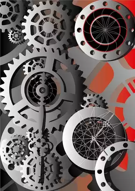 Free download Vector Gear Drawing -  free illustration to be edited with GIMP free online image editor