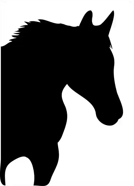 Free download Vector Horse Silhouette Logo - Free vector graphic on Pixabay free illustration to be edited with GIMP free online image editor