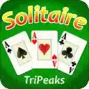 Vegas Solitaire TriPeaks  screen for extension Chrome web store in OffiDocs Chromium