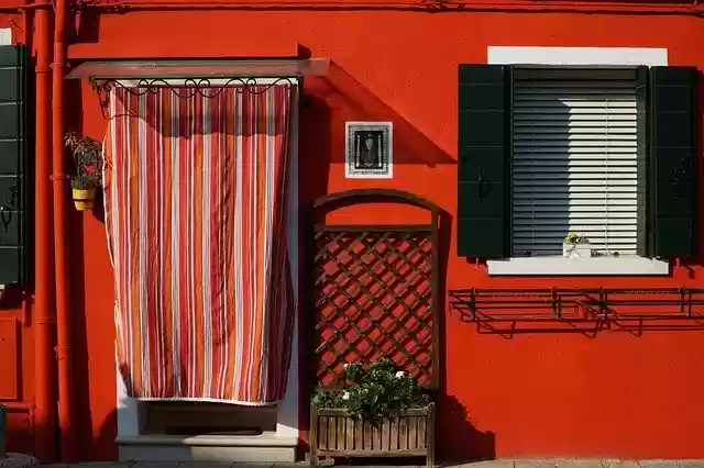 Free download Venice Burano Red -  free photo or picture to be edited with GIMP online image editor