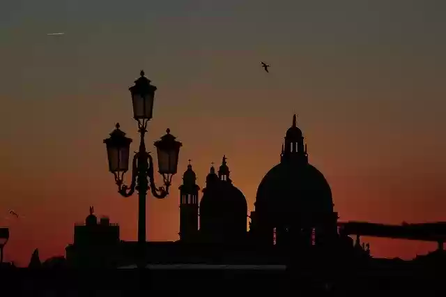 Free download Venice Sunset Landscape -  free photo or picture to be edited with GIMP online image editor