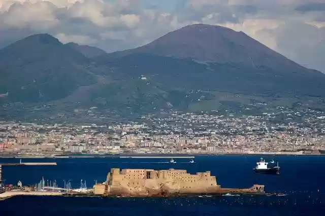 Free download Vesuvius Mountains Naples -  free photo or picture to be edited with GIMP online image editor