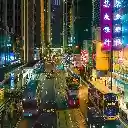 Vibrant Night in Old Hong Kong Streets  screen for extension Chrome web store in OffiDocs Chromium