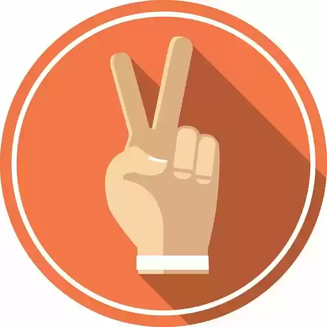 Free download Victory Peace Hand -  free illustration to be edited with GIMP free online image editor