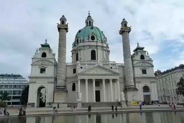 Free picture Vienna Karlskirche Austria -  to be edited by GIMP free image editor by OffiDocs