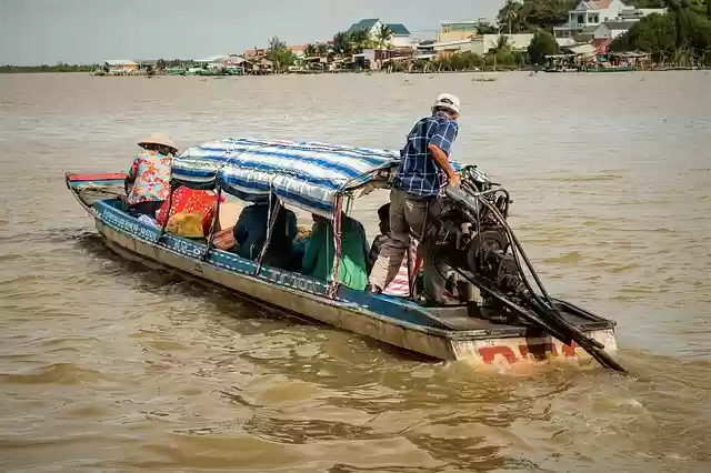 Free download vietnam flow water port work free picture to be edited with GIMP free online image editor