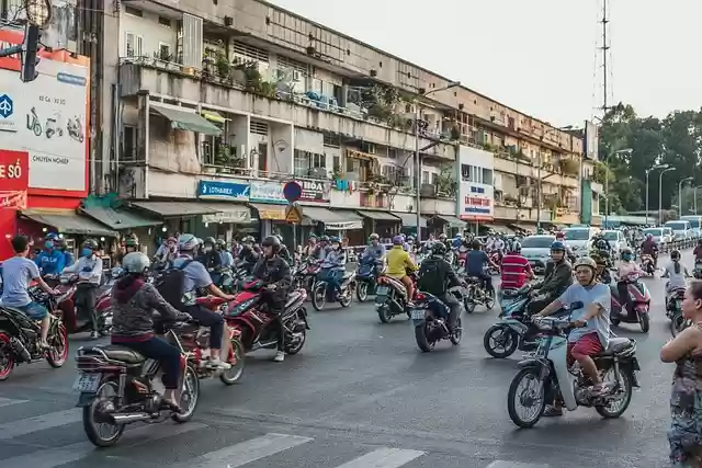 Free download vietnam ho chi minh saigon moped free picture to be edited with GIMP free online image editor