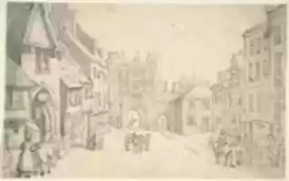 Free download View inside city, towards medieval gate free photo or picture to be edited with GIMP online image editor