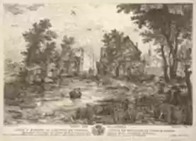 Free download View of Flanders (Veue de Flandre) after the painting in the collection of Madame la Comtesse de Verrue free photo or picture to be edited with GIMP online image editor