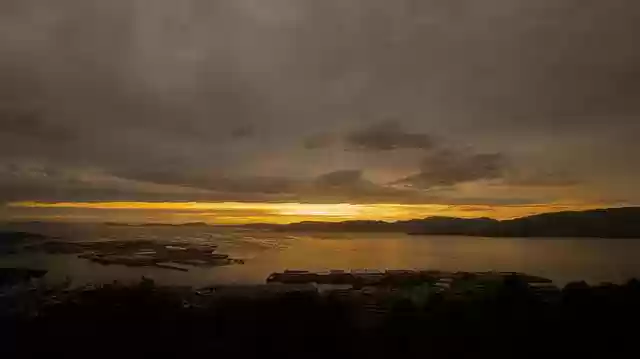 Free download vigo cies island port sunset free picture to be edited with GIMP free online image editor