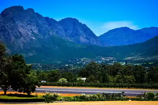 Free download Vineyard Mountain South Africa -  free free photo or picture to be edited with GIMP online image editor
