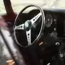 Vintage Car Interior with Steering Wheel and Dashboard  screen for extension Chrome web store in OffiDocs Chromium