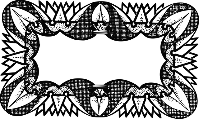 Free download Vintage Decor Border -  free illustration to be edited with GIMP free online image editor