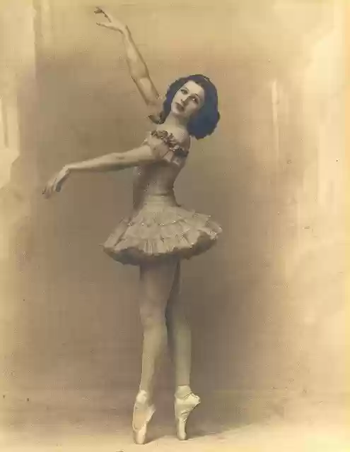 Free download vintage retro ballerina dancer free picture to be edited with GIMP free online image editor