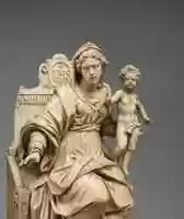 Free download Virgin and Child Enthroned free photo or picture to be edited with GIMP online image editor