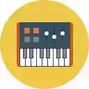 Virtual Piano Black  screen for extension Chrome web store in OffiDocs Chromium