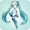 VOCALOID3 Hatsune Miku V3 theme  screen for extension Chrome web store in OffiDocs Chromium