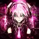 vocaloid Dark pink Miku theme 1920x1080  screen for extension Chrome web store in OffiDocs Chromium
