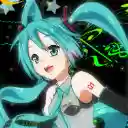 Vocaloid Hatsune Miku theme 1920*1080  screen for extension Chrome web store in OffiDocs Chromium