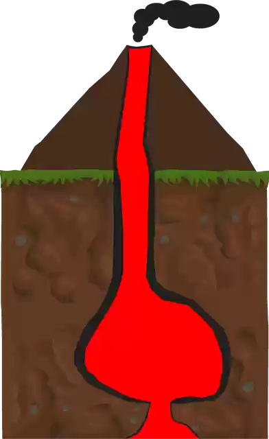 Free download Volcano Geology Nature -  free illustration to be edited with GIMP free online image editor