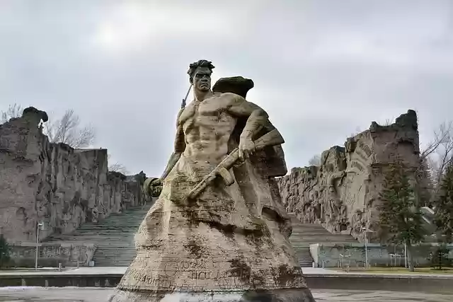 Free download volgograd stalingrad monument free picture to be edited with GIMP free online image editor
