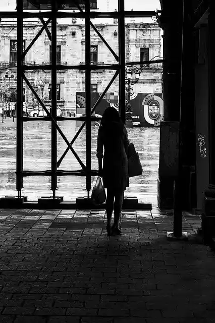 Free download Voyeur Women Silhouette -  free free photo or picture to be edited with GIMP online image editor