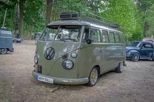 Free download vw volkswagen bulli transporter free picture to be edited with GIMP free online image editor