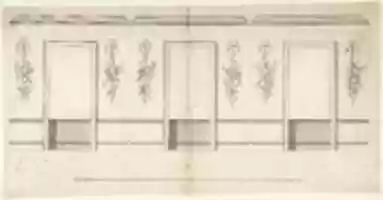 Free download Wall Decorated with Musical and Military Trophies and Three Windows free photo or picture to be edited with GIMP online image editor