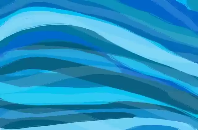 Free download Wallpaper Blue Design -  free illustration to be edited with GIMP free online image editor