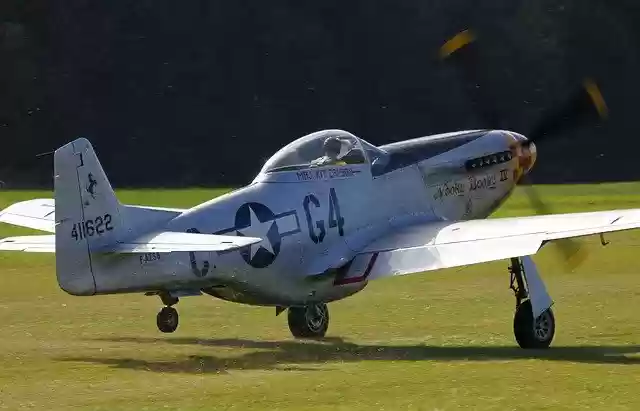 Free download Warbird Aircraft Mustang -  free free photo or picture to be edited with GIMP online image editor