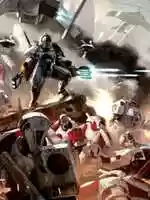 Free download Warhammer 40k - Tau Red and White Cadre free photo or picture to be edited with GIMP online image editor