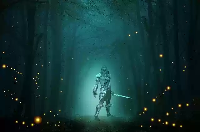 Free download Warrior Barbaro Forest -  free illustration to be edited with GIMP free online image editor