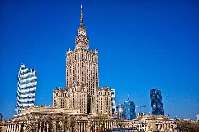 Free download Warsaw Building Architecture -  free photo or picture to be edited with GIMP online image editor