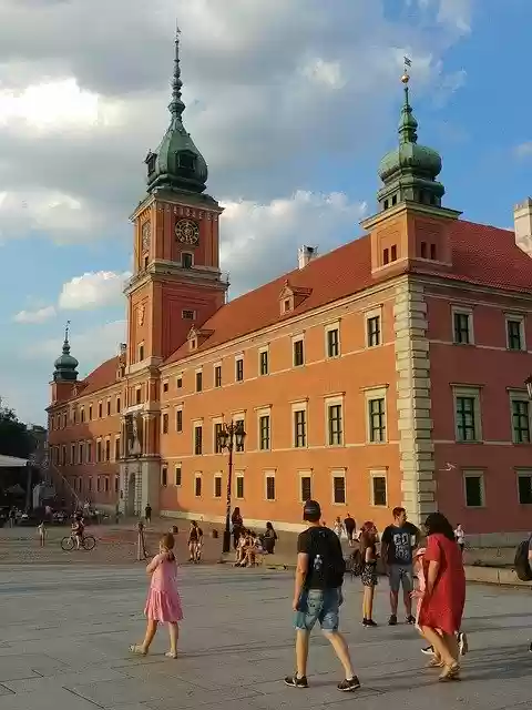 Free download Warsaw Poland Castle -  free photo or picture to be edited with GIMP online image editor