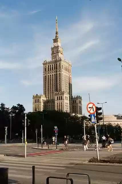 Free download Warsaw Poland The Palace Of -  free photo or picture to be edited with GIMP online image editor